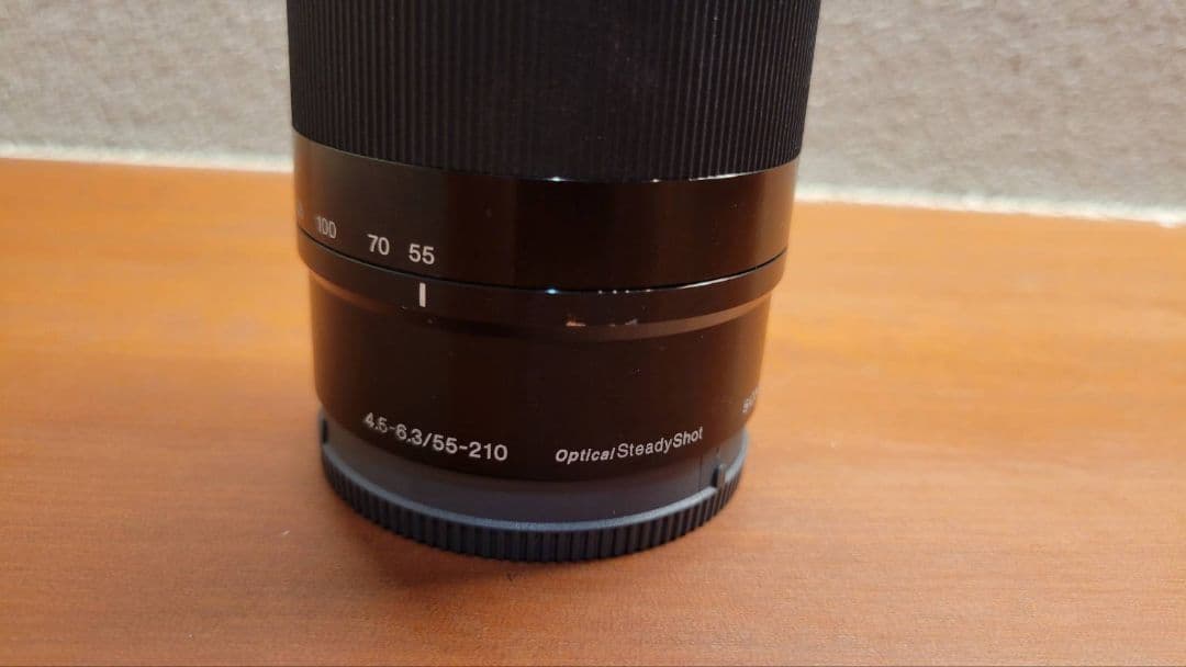 【美品】SONY E 55-210mmF4.5-6.3 SEL55210(B)