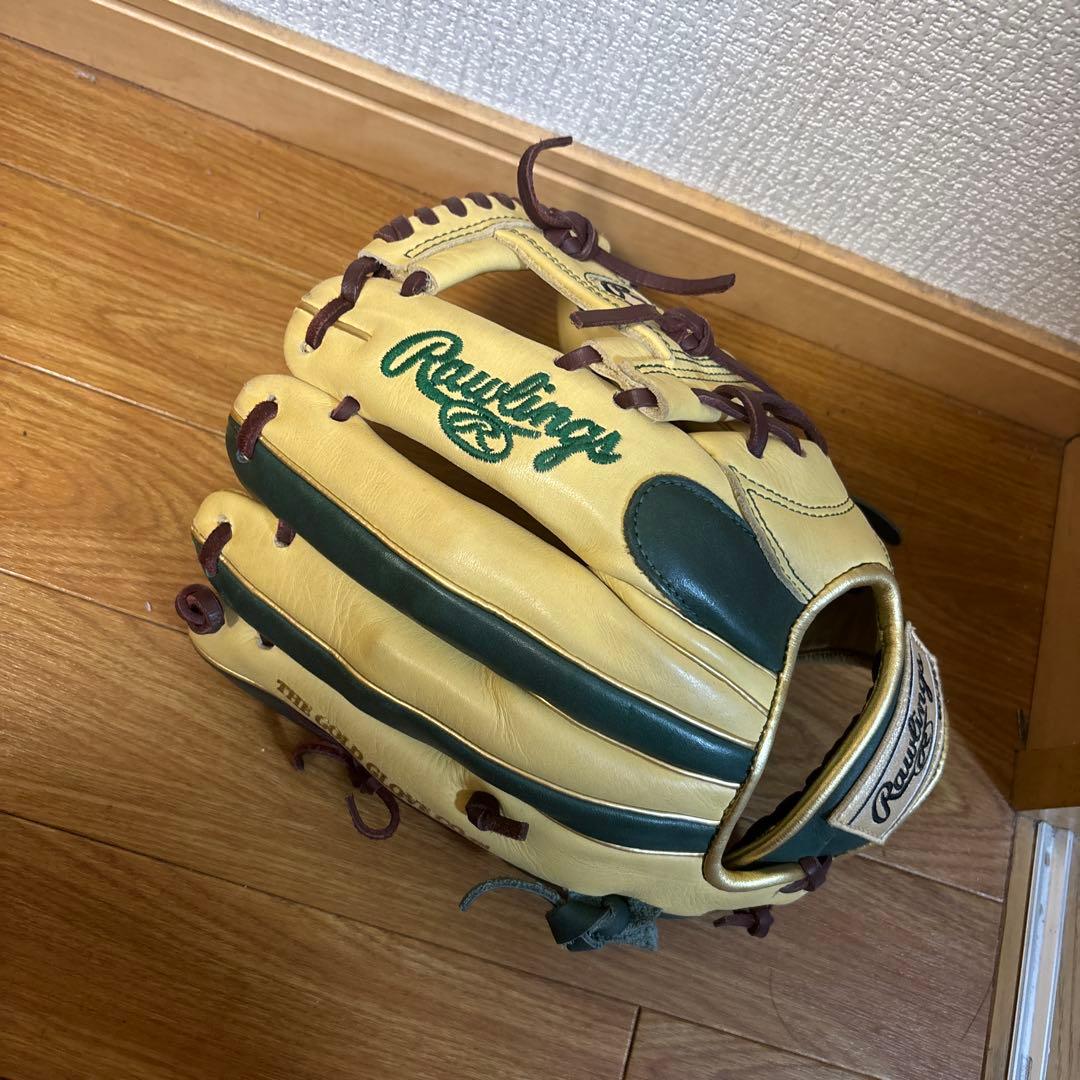 専用】Rawlings 軟式グローブ プロモデル ベージュと緑 【専用