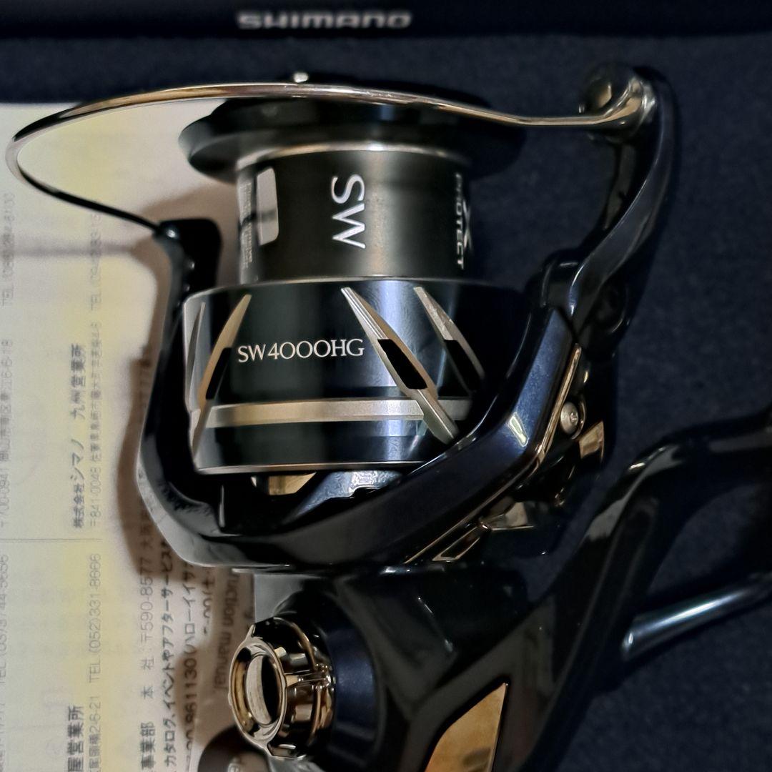 未使用品 SHIMANO 24STRADIC SW4000HG リールSHIMANO 24STRADIC