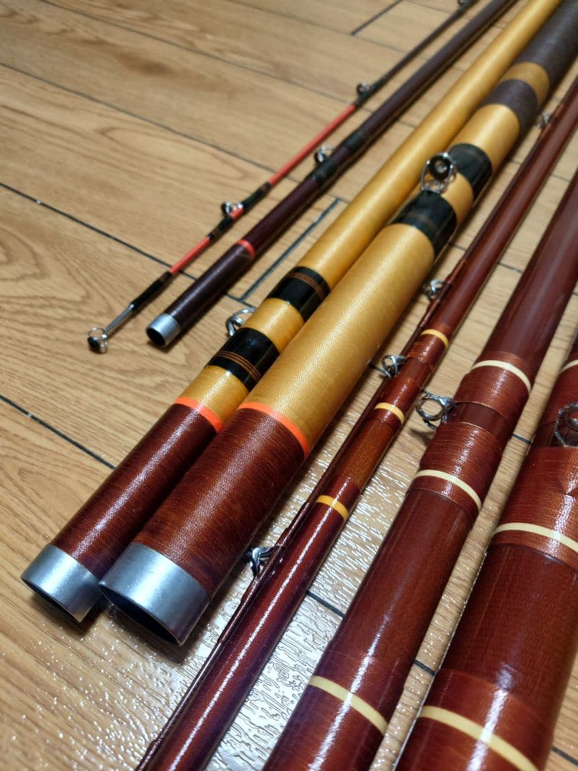 NFT グラス製 石鯛竿 2セット