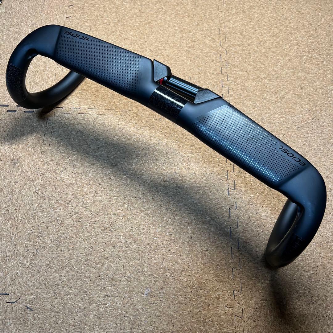 自転車 軽量 ロードバイク カーボン エアロ ドロップハンドル 400mm