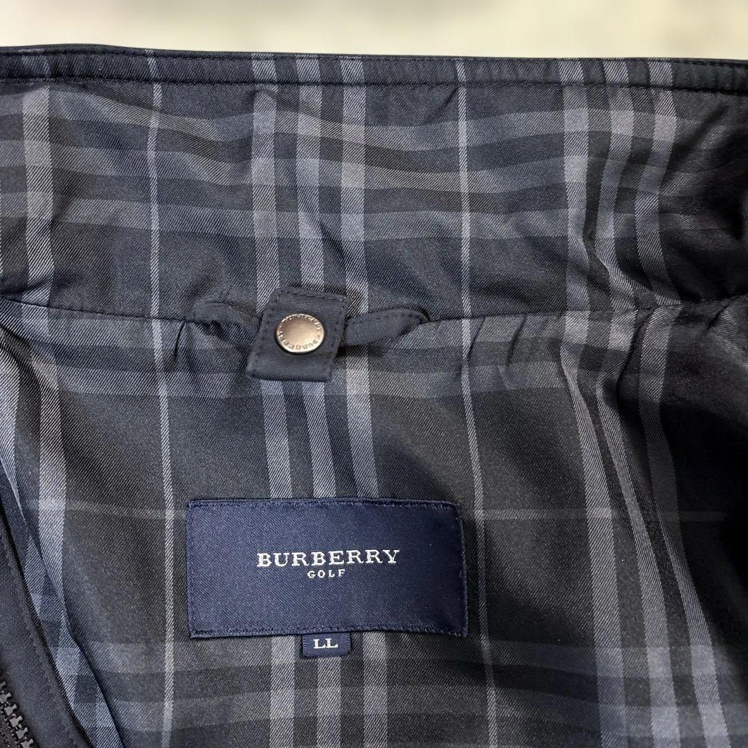 美品【BURBERRY GOLF】ステンカラーコート/ノバチェック/大きめ/LL