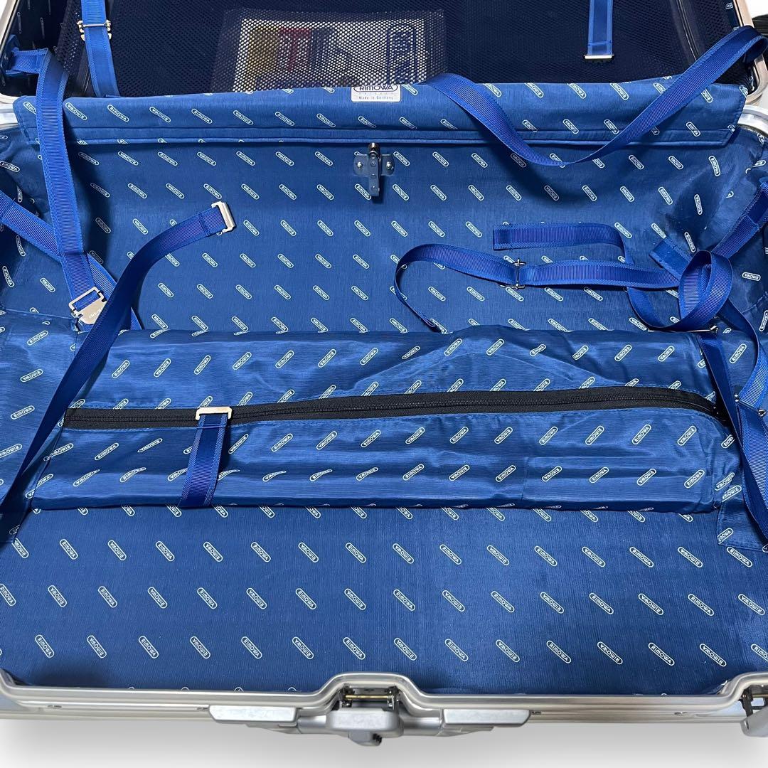 極美品・廃盤□リモワ 青ロゴ トパーズ 932.77 104L 4輪 - メルカリ