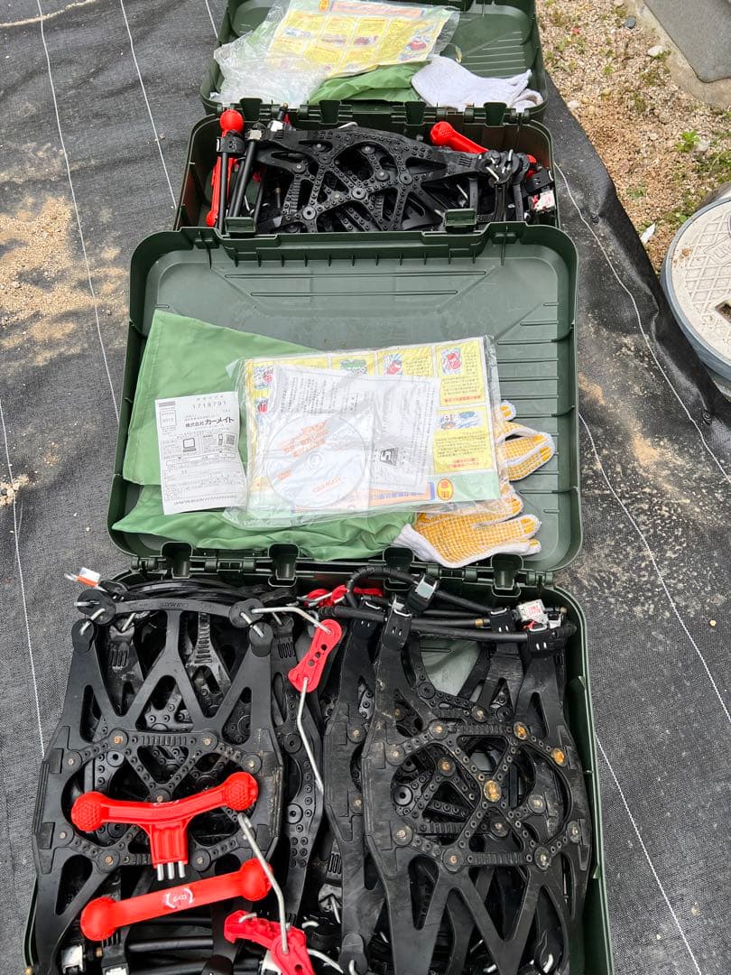 タイヤチェーン　ゴムチェーンRE14 ハイエース 楽天市場】2ペアセット ハイエース/キャラバン用 NF-01 タイヤチェーン