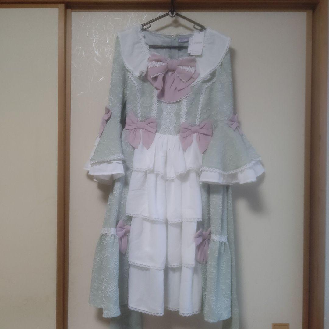 メアリー姫袖ドレス 新品 レア axes femme kawaii メアリー姫袖ドレス