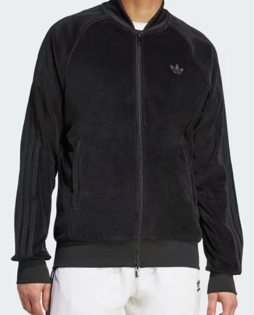 【新品】アディダス ベロアトラックトップ　Sサイズ adidas Originals アディダス ベロア スーパースター SST アディカラー