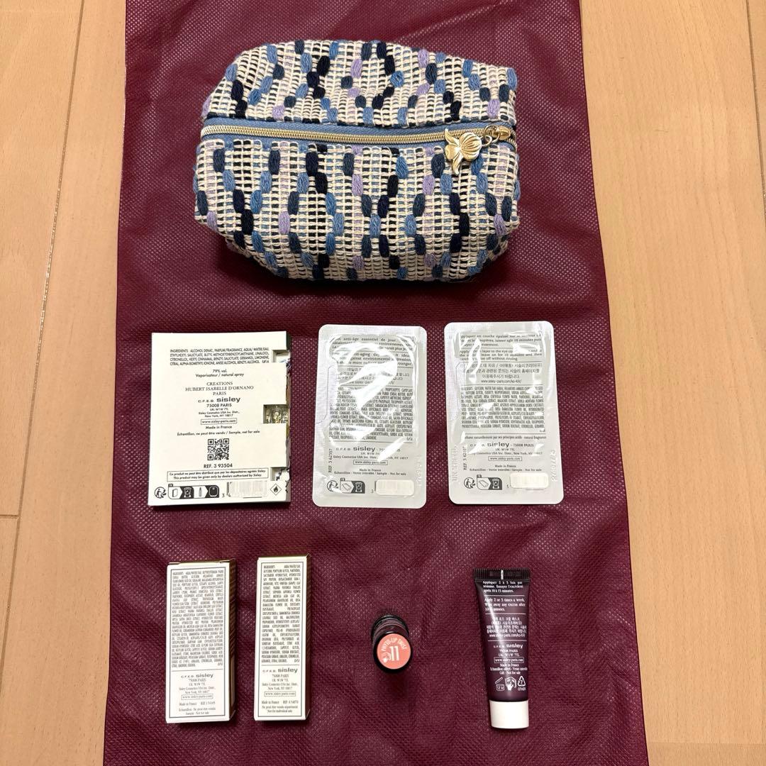 新品未使用】sisley シスレー トライアルセット7点と化粧ポッチ(1