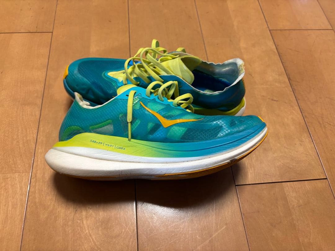 HOKA ロケットX2 25.5cm ブルー