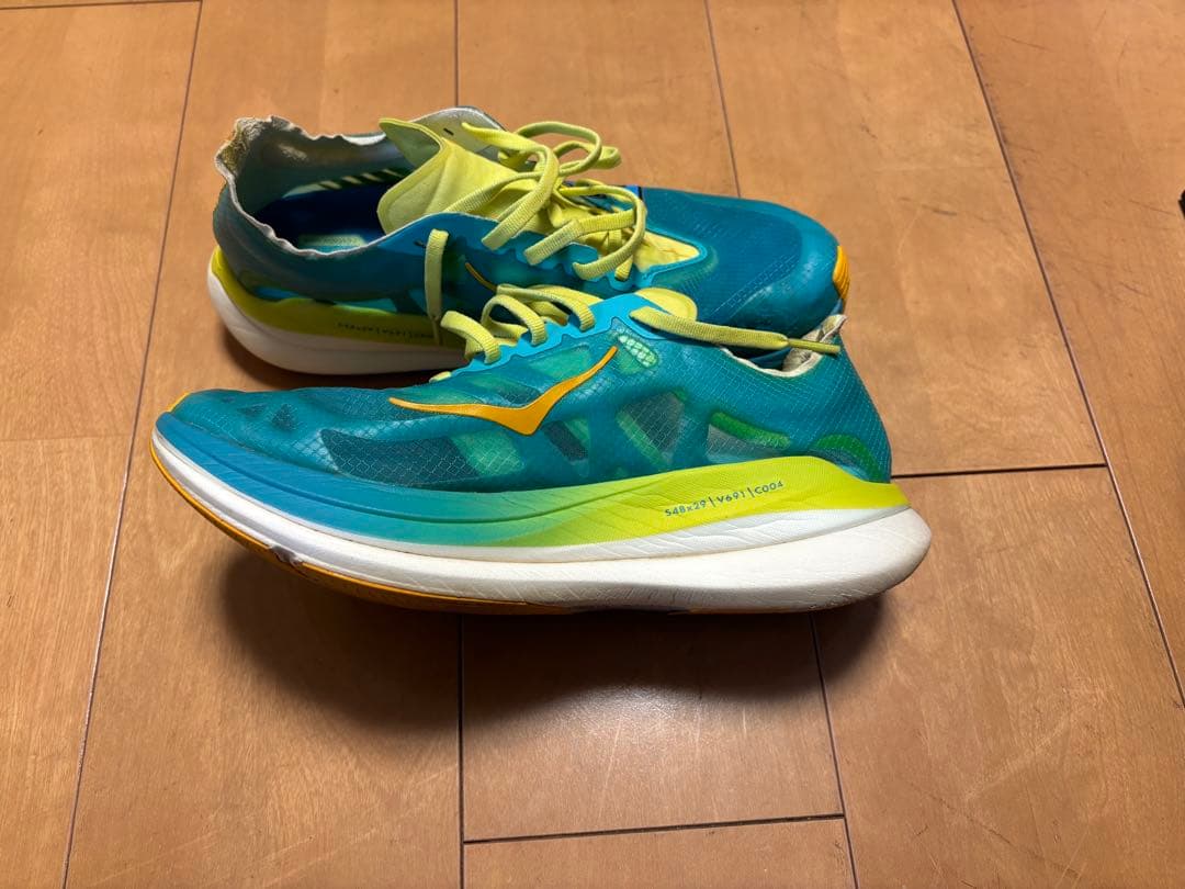 HOKA ロケットX2 25.5cm ブルー