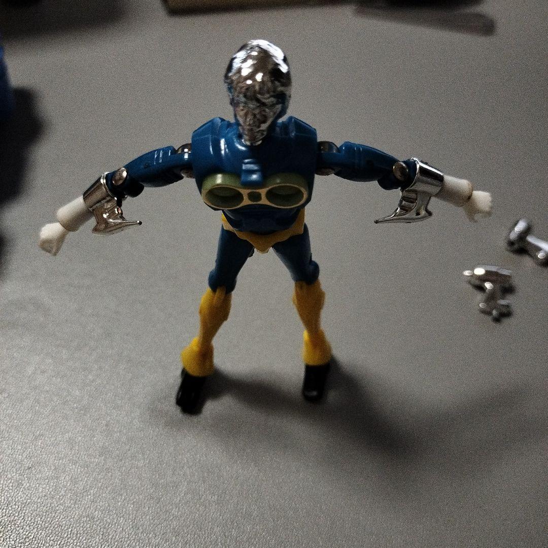 昭和おもちゃ】ミクロマン_コマンド(青)