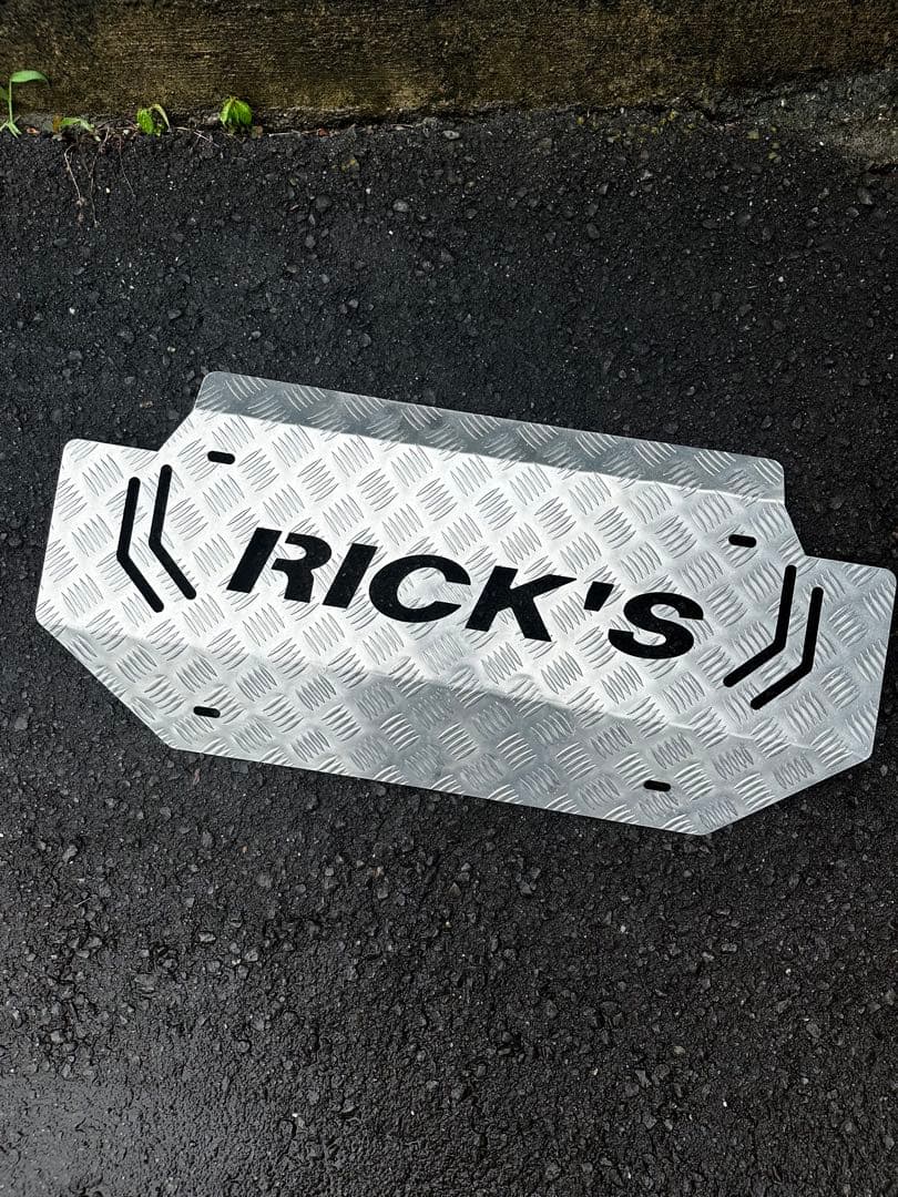 リミテッドチトセ RICK'S スキッドプレート　アルミ製　Amuro様 リミテッド チトセ プラド 150 RICK'S スキッドプレート アルミ製