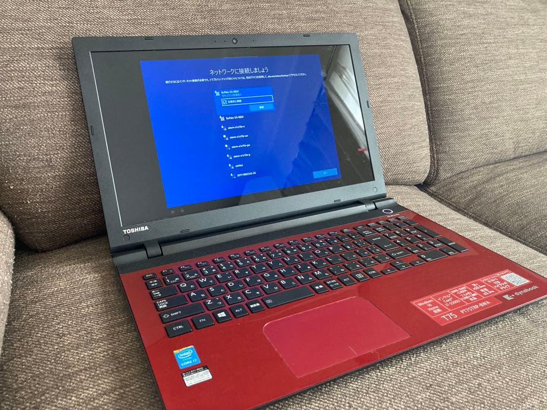 の*り様 TOSHIBA dynabook T75/TR i7 8GB 1TB