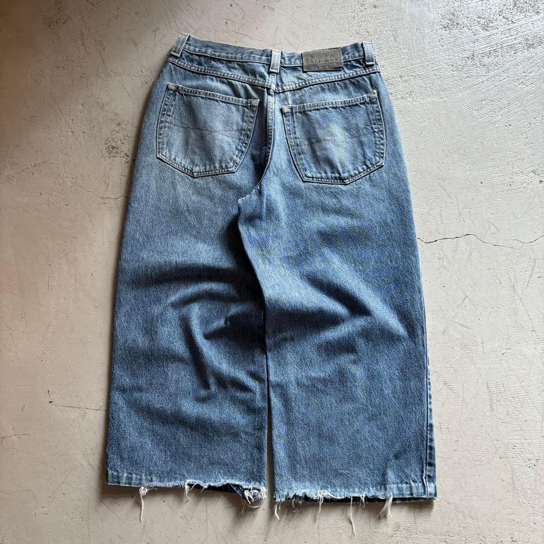 は*る様 anchor blue \"HUGE\" Baggy Denim Pant