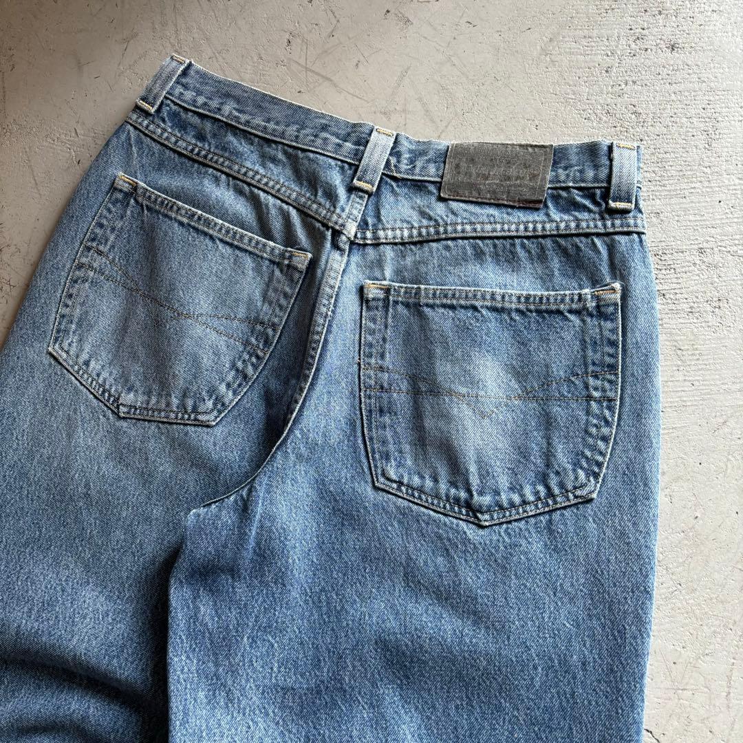 は*る様 anchor blue \"HUGE\" Baggy Denim Pant