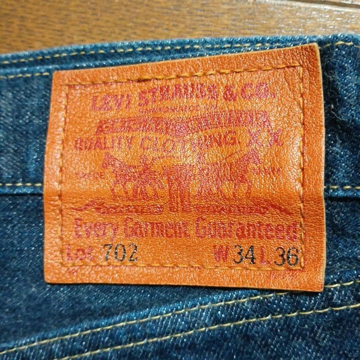 新 デザインファッション - ☆LEVI'S 702-XX W34L36 BIG-E リーバイス