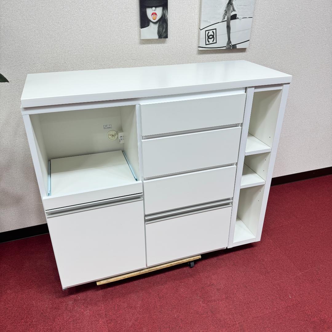 東京23区送料無料 美品キッチンカウンター サイズ105㎝ 洗浄/除菌済み