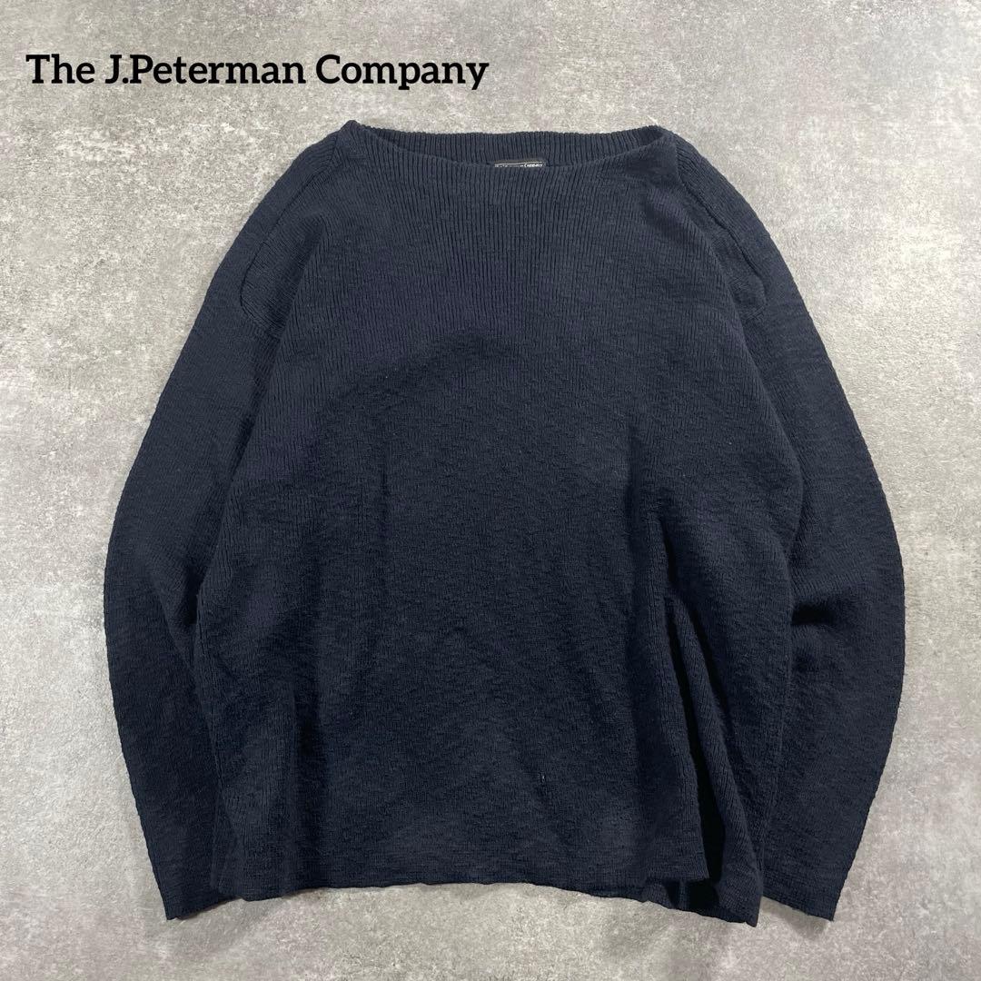 90's The J.Peterman Company コットンニット 古着–90's The J.Peterman Company 