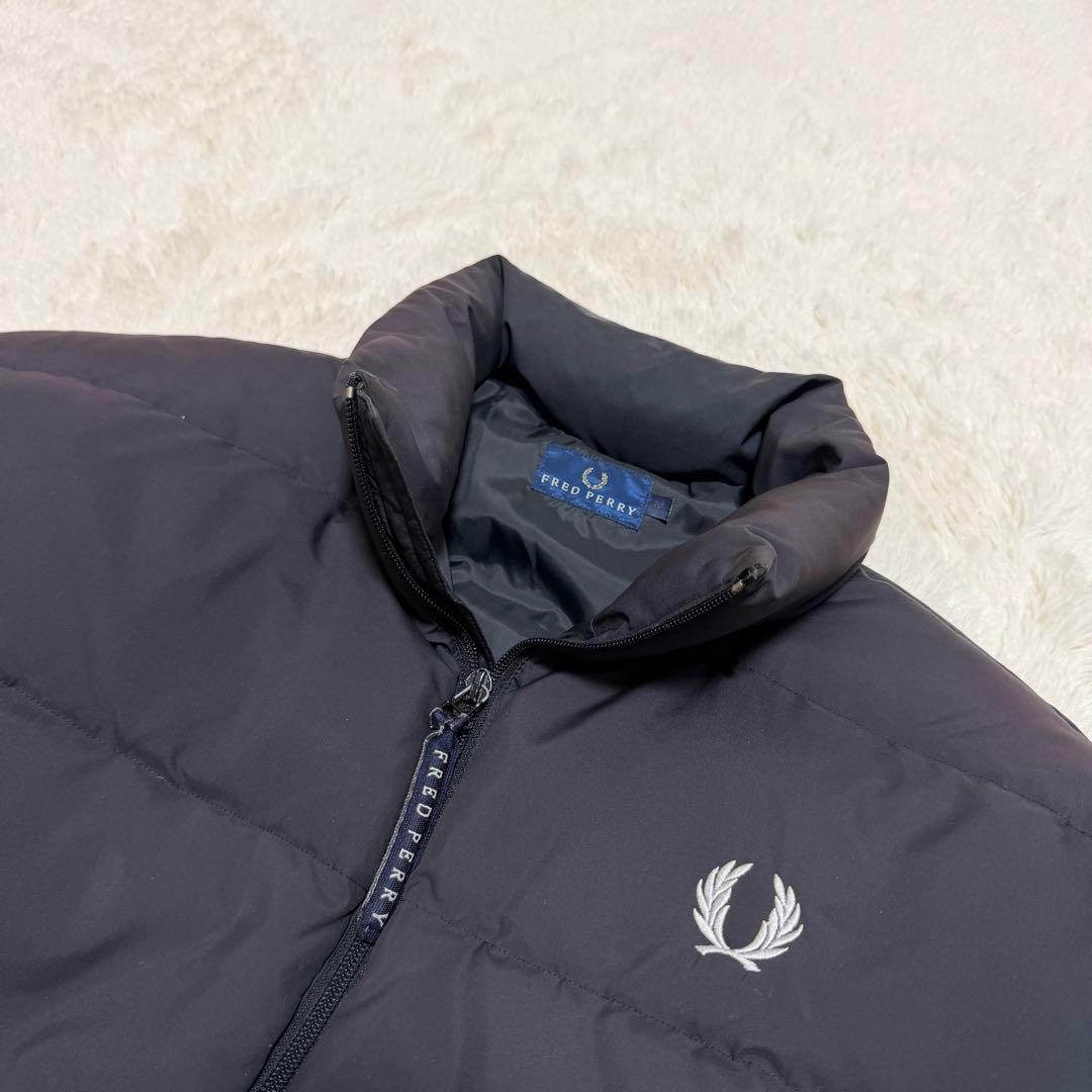 フレッドペリー 短丈 ダウンジャケット Mサイズ ヒットユニオン