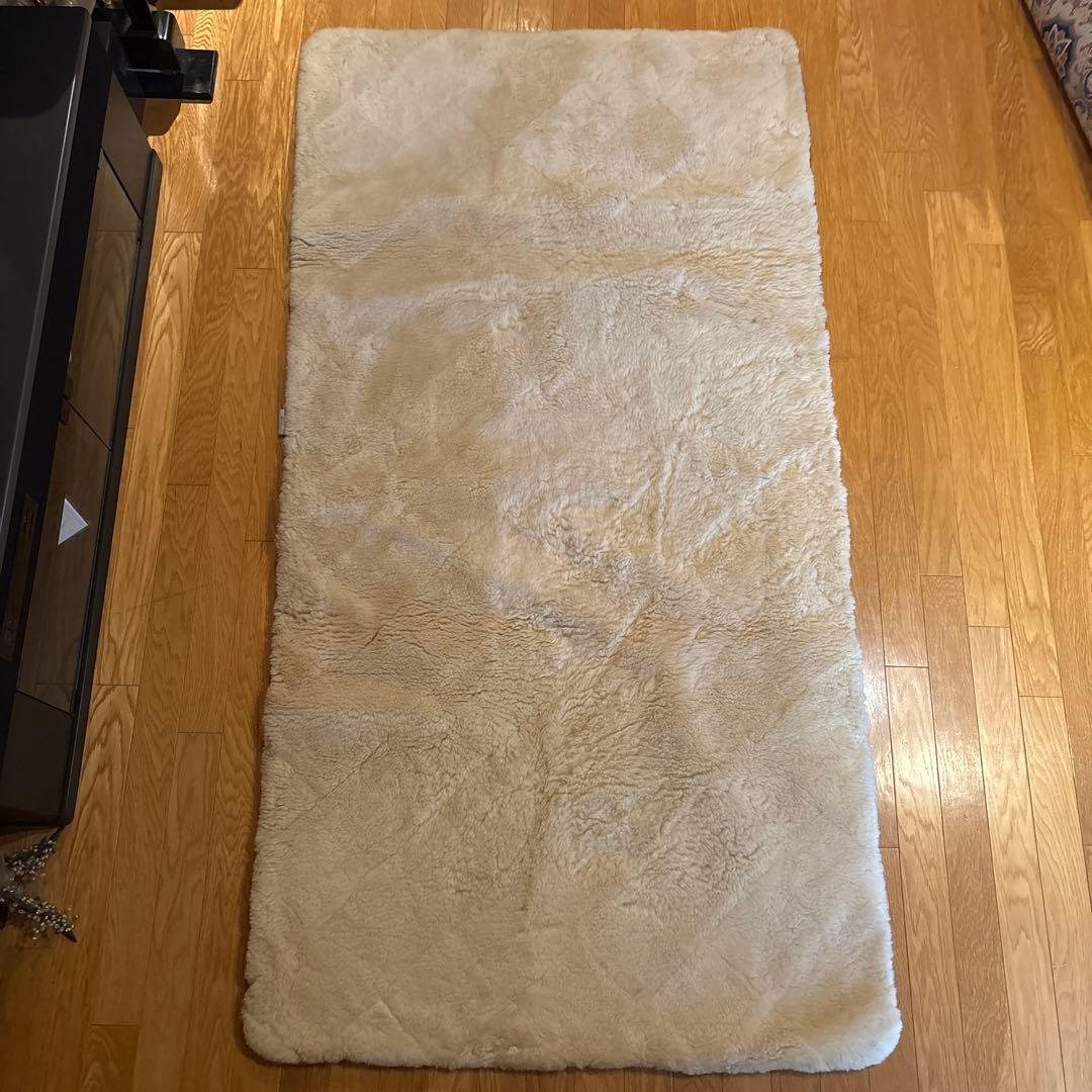 昭和西川 ムートン素材 ベッドパッド 楽天市場】昭和西川 ムートンパッドシーツ ベージュ 100×200cm