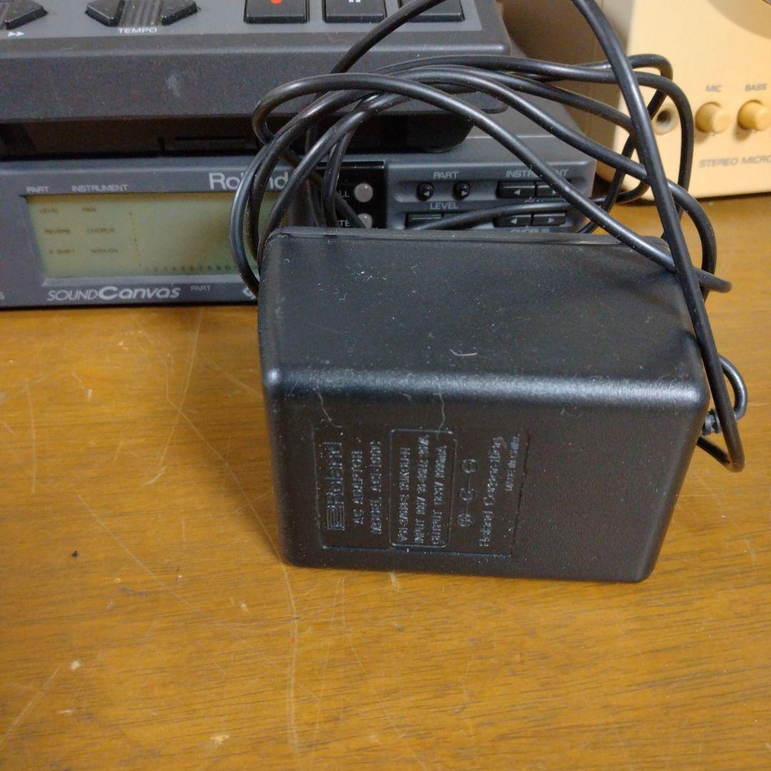 ☆Roland SC-55 GS MIDI音源 ジャンク 取説・AC付 ジャンク