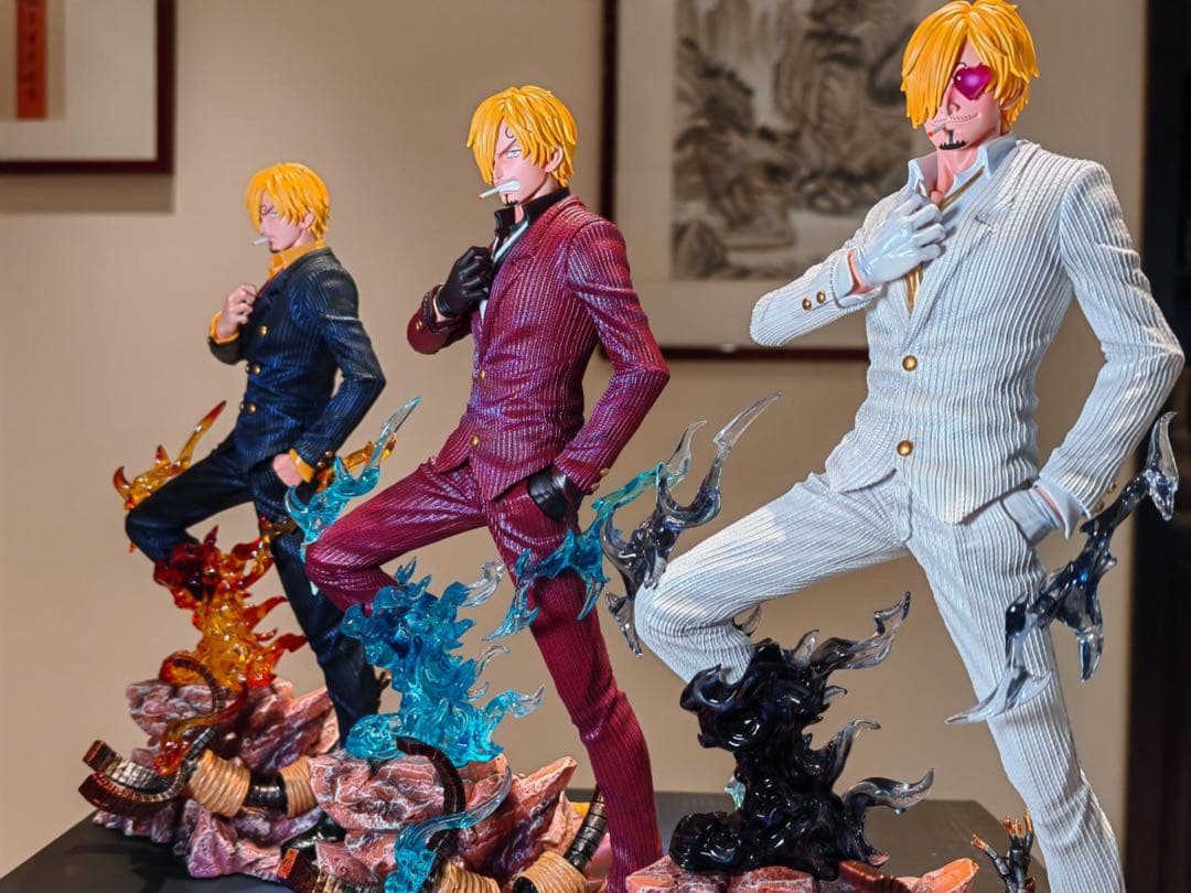 ワンピース サンジ 【2年後】 ガレージキット フィギュア 1/8サイズ