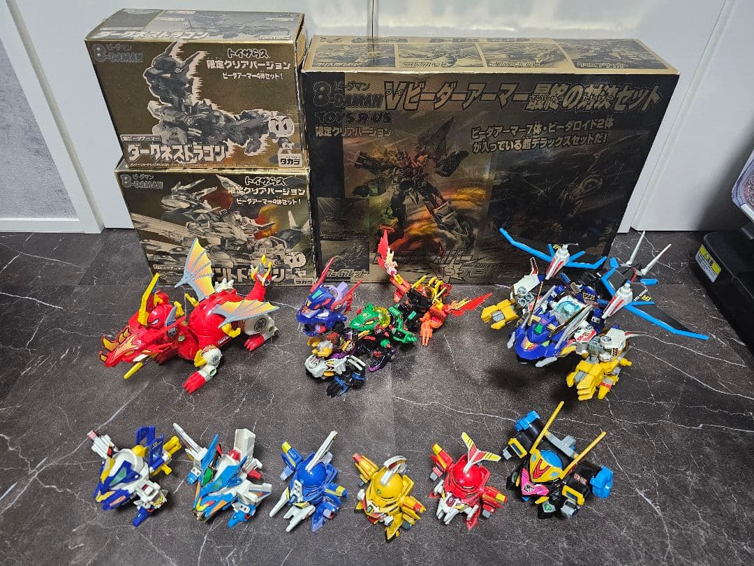 ビーダマン爆外伝　ビーダアーマー　セット タカラトミー「T-SPARK」から「Bビーダマン爆外伝」のビーダアーマーが