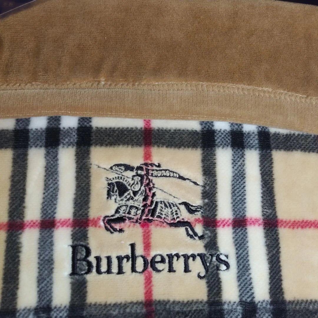 Burberry´s チェック柄 綿毛布140×200cm