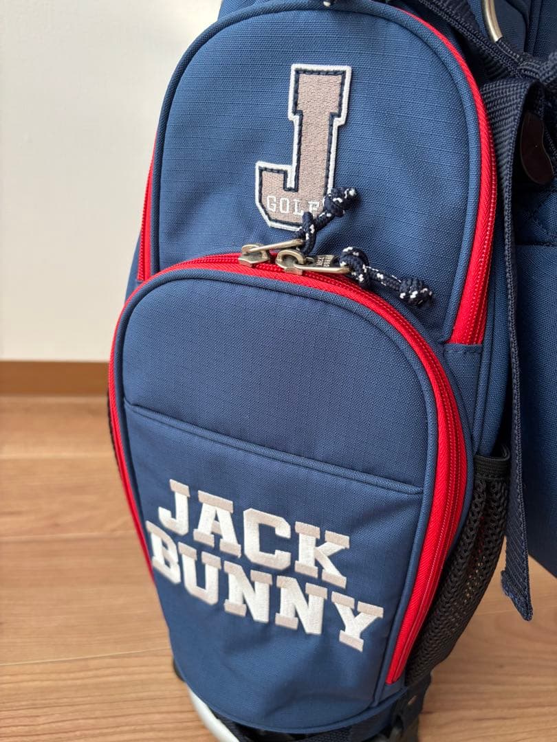 ☆ジャックバニー☆スタンドキャディバッグJack Bunny!!ネイビー