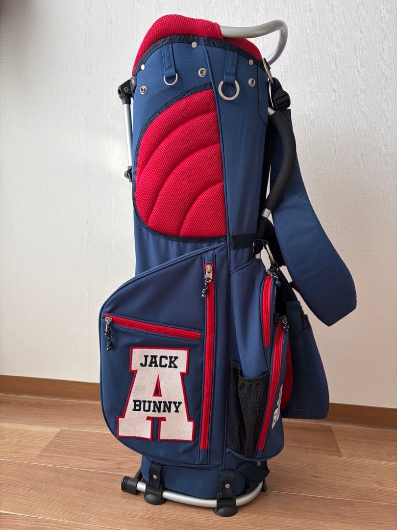 ☆ジャックバニー☆スタンドキャディバッグJack Bunny!!ネイビー
