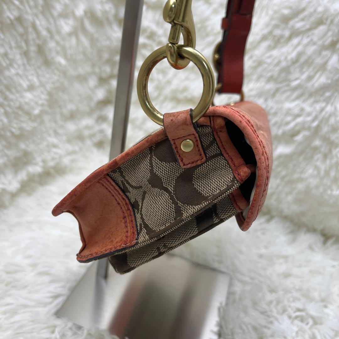 希少】COACH コーチ ハンドバッグ ワンショルダー ソーホー - メルカリ