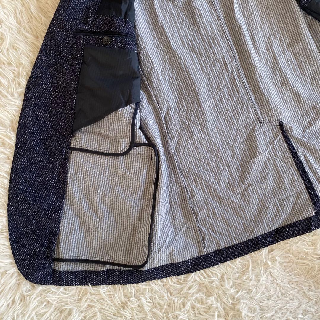 超極美品✨ジョセフアブード シアサッカーアンコンジャケット XL 近年