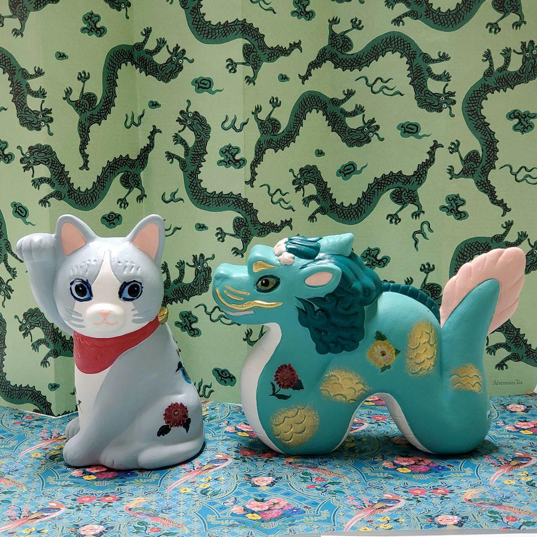 アフタヌーンティー ナタリーレテ 干支 辰&招き猫 オンライン限定品