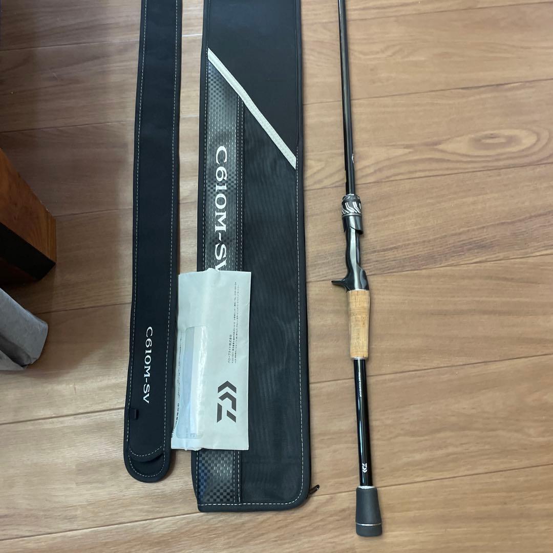 美品❗️スティーズ リアルコントロールC610M-SV♪ダイワ ダイワ バスロッド スティーズ リアルコントロール (ベイト