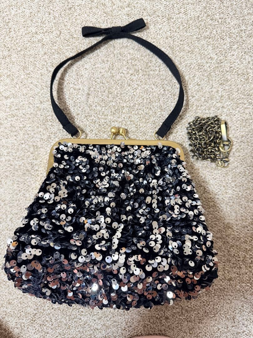 Bibiy スパンコールODETTE GLITTER BAG - メルカリ