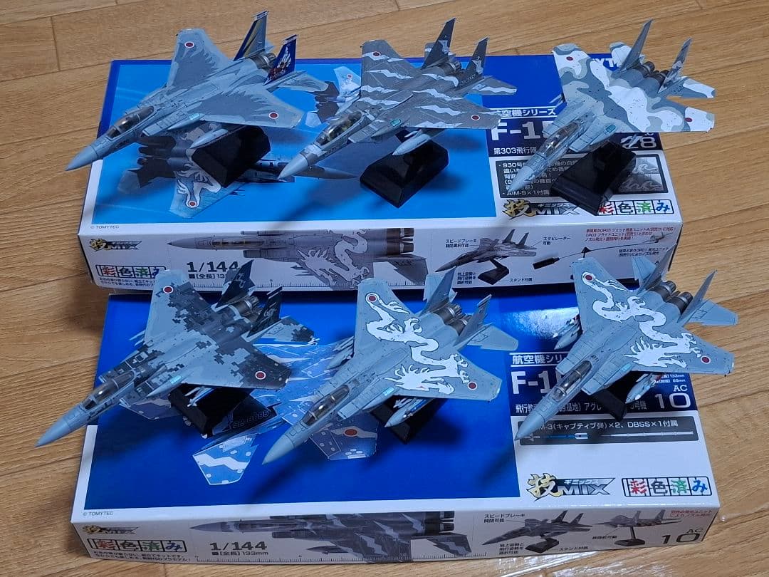技MIX　トミーテック　F-15 技MIX トミーテック F-15