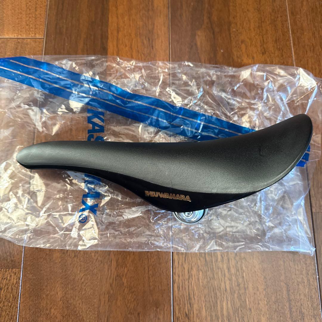 kashimax kuwahara プラサドル　ブラック　bmx 美品 KUWAHARA クワハラ BMX 24インチ 自転車 ストリート バイク BIKE 半