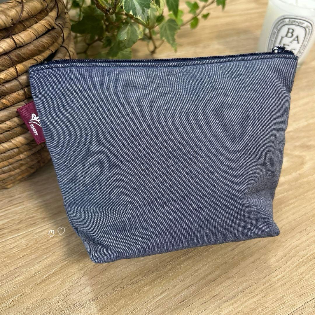 familiarファミリア 阪急電鉄コラボ ポーチ 限定品 デニム 刺繍 - メルカリ