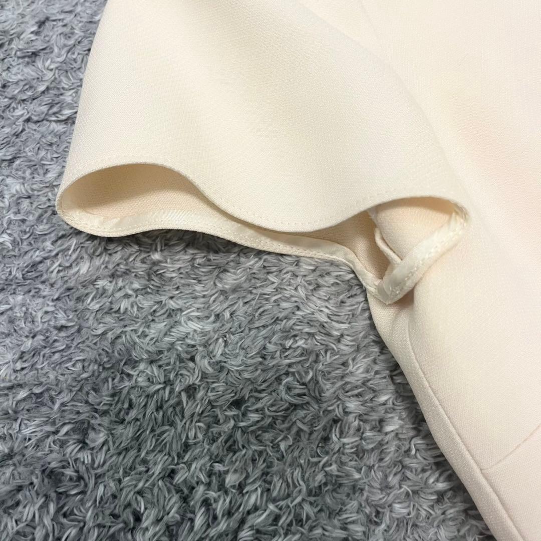 VALENTINO ヴァレンティノ ワンピース ベージュ ウール 膝下丈 40