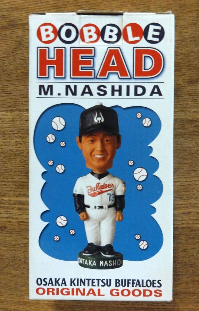 ☆近鉄バファローズ)#73梨田監督ボブルヘッド - メルカリ