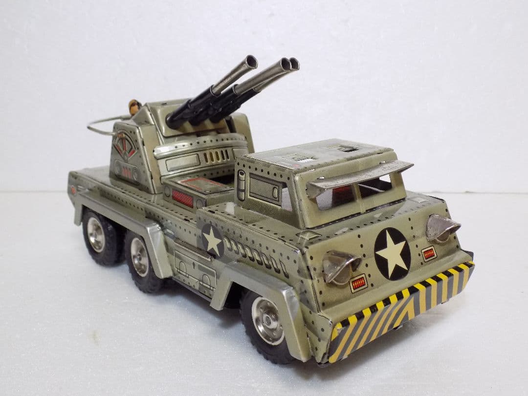 希少ブリキ 三恵玩具 【HALF TRACK】フリクション 動作品