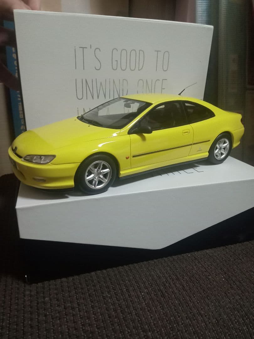 槙*様 OttO mobile 1/18 プジョー 406 V6 クーペ（黄色） 槙*様 OttO mobile 1/18 プジョー 406 V6 クーペ（黄色） 槙*様 OttO