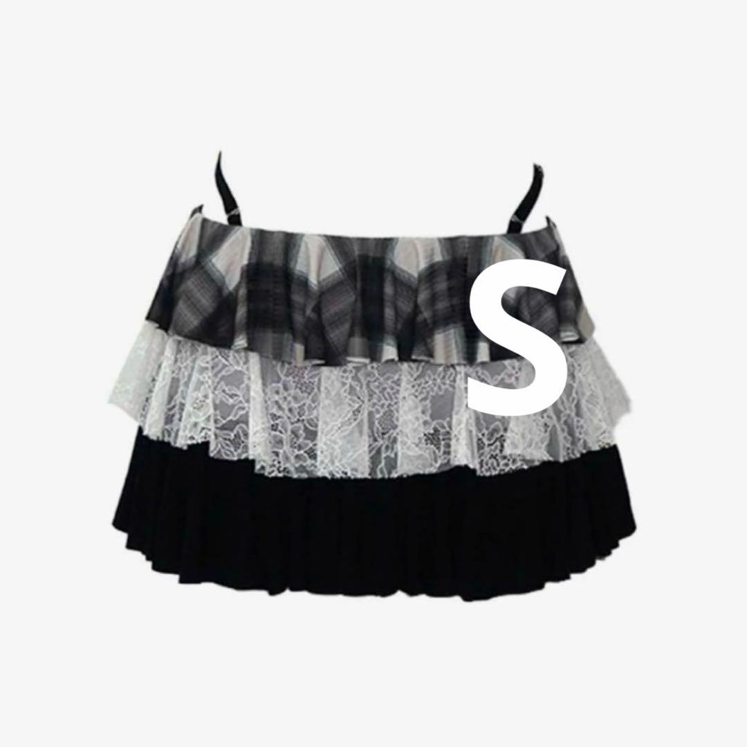 スカート theredthread m half mini skirt bug check THEREDTHREAD / ザレッドスレッド】S half mini skirt bug check