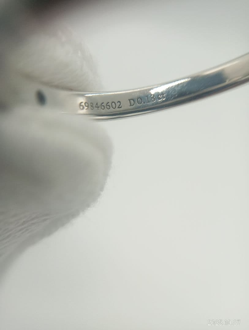Tiffany & Co. 0.18ct プラチナリング