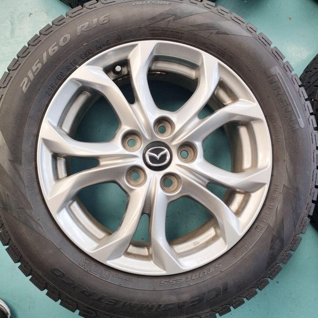 マツダ CX-3 純正アルミホイール16インチ 16×6.5J+50 4本