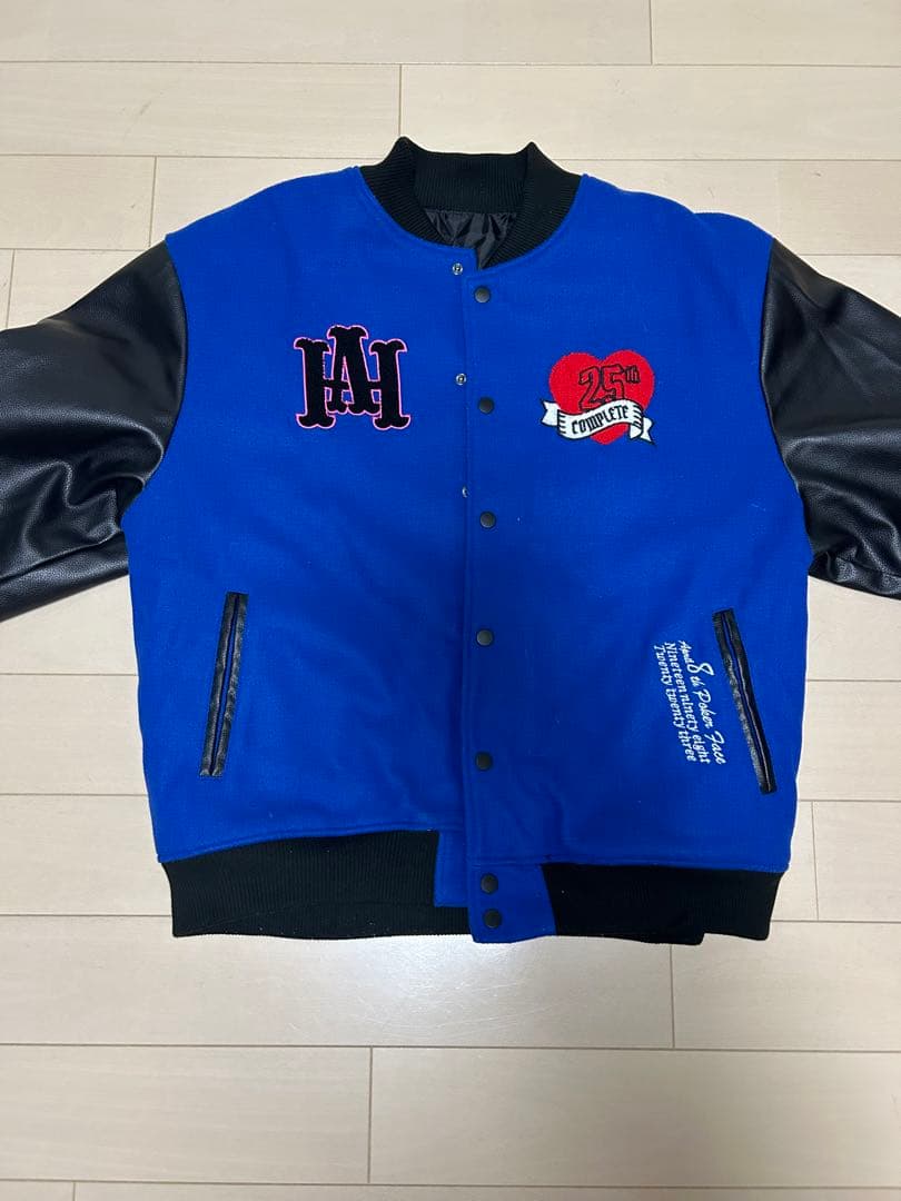 激レア美品】浜崎あゆみ 25th スタジャン Lサイズ BLUE ツアーグッズ