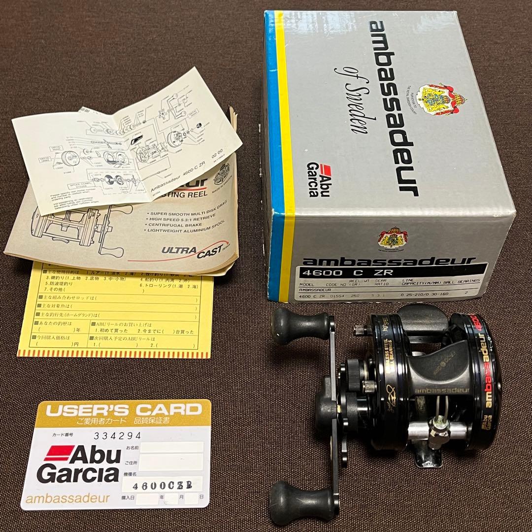 希少 ABU アンバサダー 4600C ZR ゼルローランドモデル - メルカリ