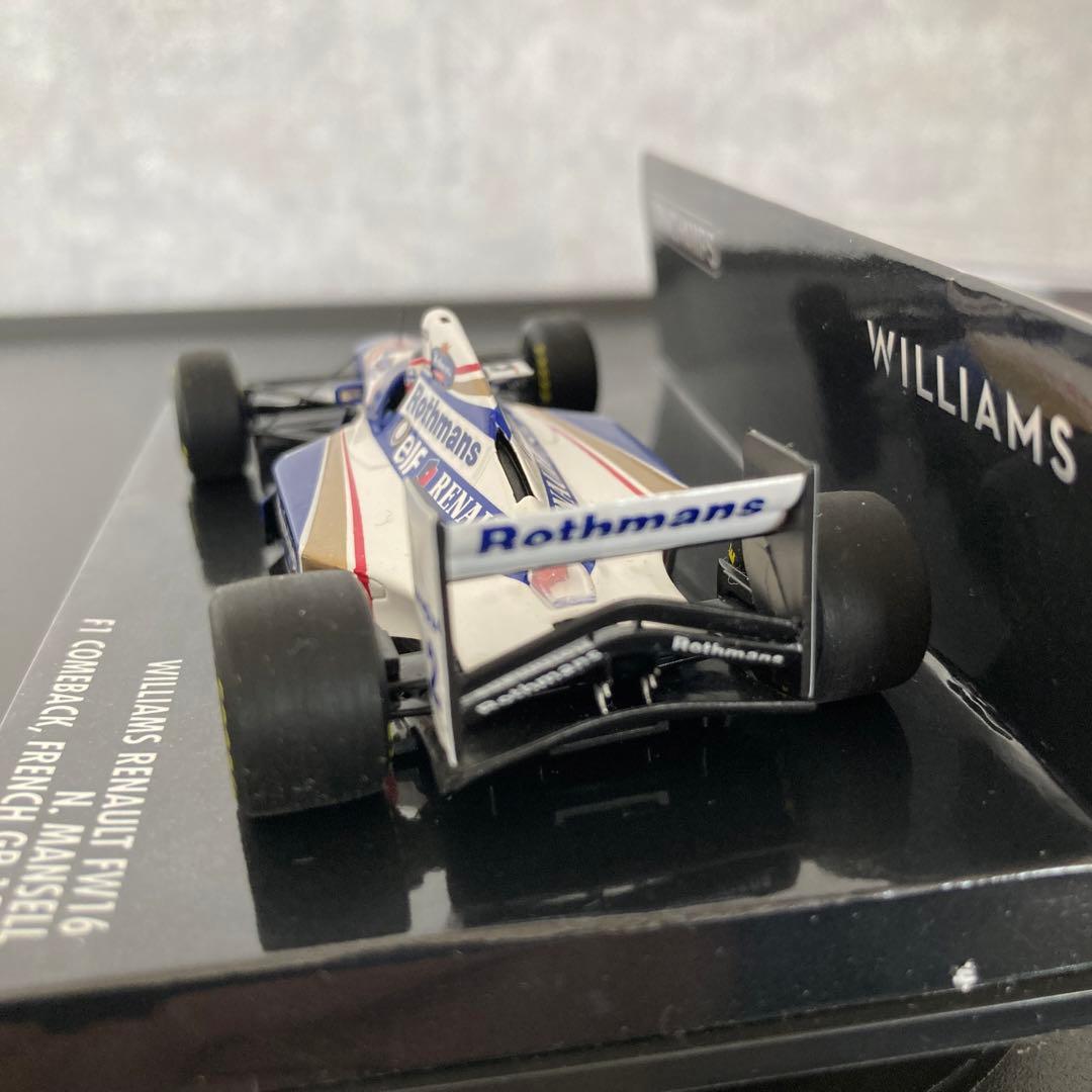 ミニチャンプス F1 ウィリアムズ FW16 ナイジェル マンセル - メルカリ