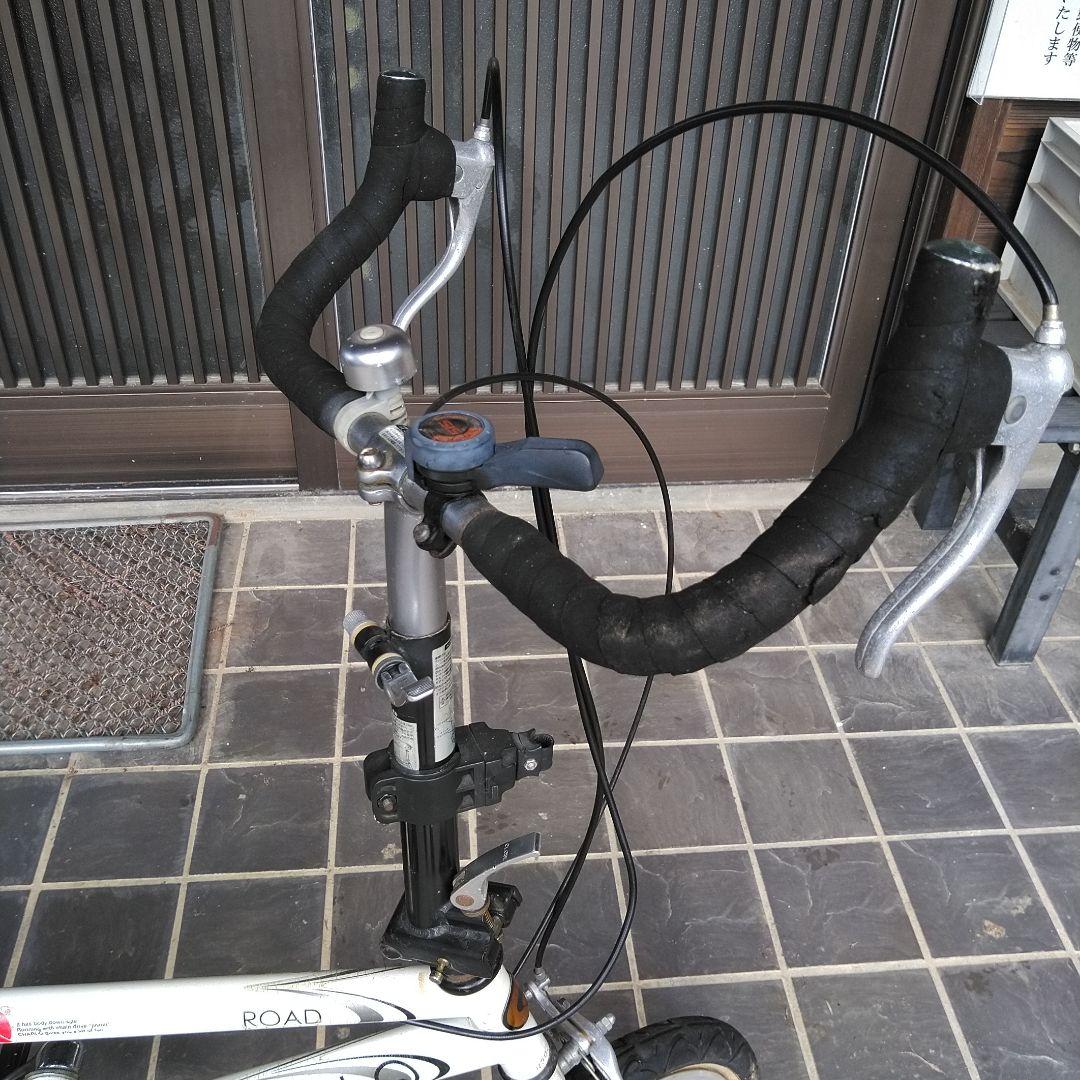 送料込 希少 CHARI-Q チョロQ 折りたたみ自転車 ホワイト チャリQ