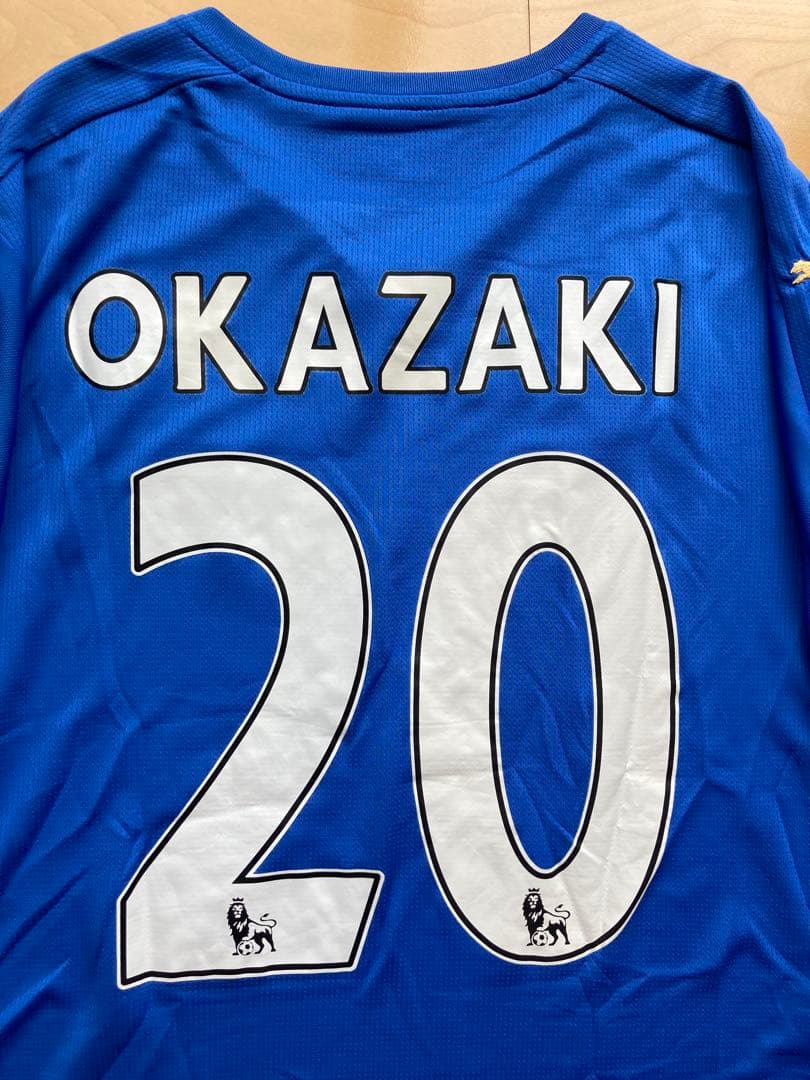 希少】レスター・シティ 岡崎慎司 15-16 ユニフォーム - メルカリ