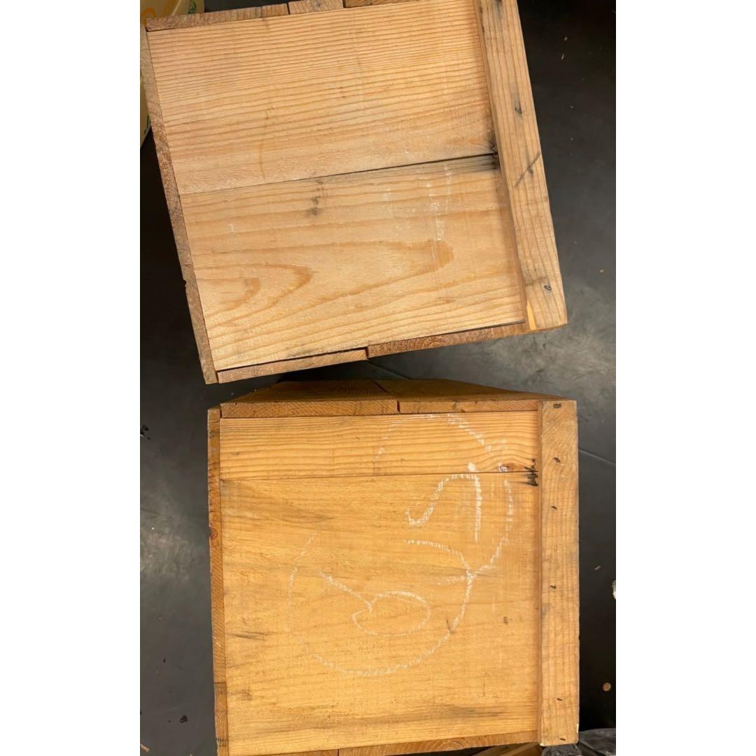 ㉖4箱セット送料無料リンゴ箱りんご箱B品木箱 - メルカリ